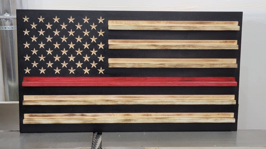 Thin Red Line Flag